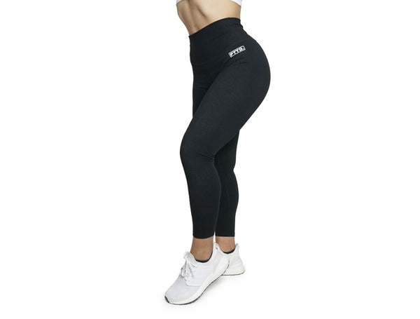 WOMEN'S LIFESTYLE LEGGINGS - SPOTTED BLACK – Fitted Nation Co.
