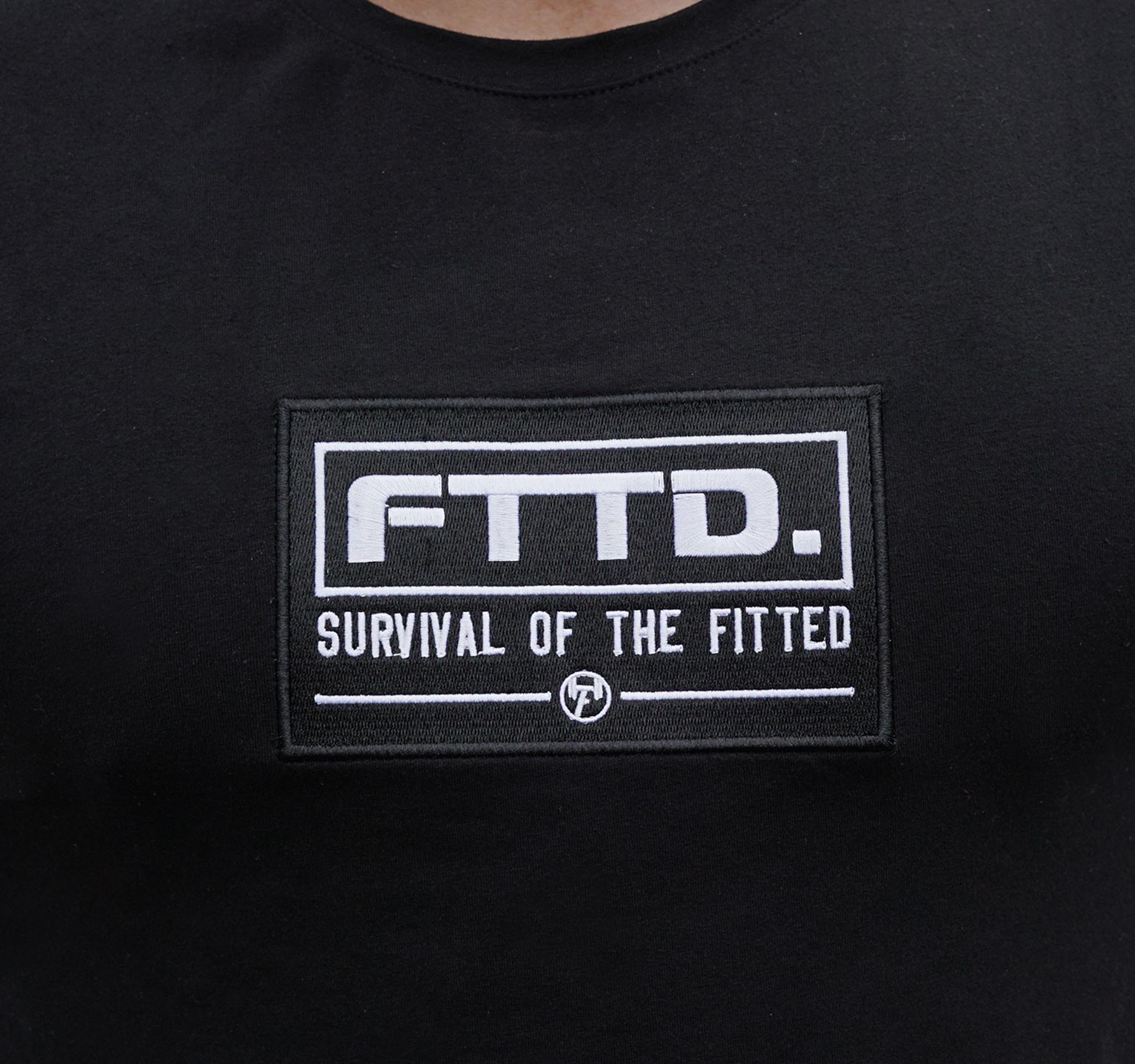 FTTD. SURVIVAL TEE - BLACK